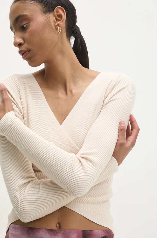 Pulover Answear.LAB tanka bež MG59370.hlk