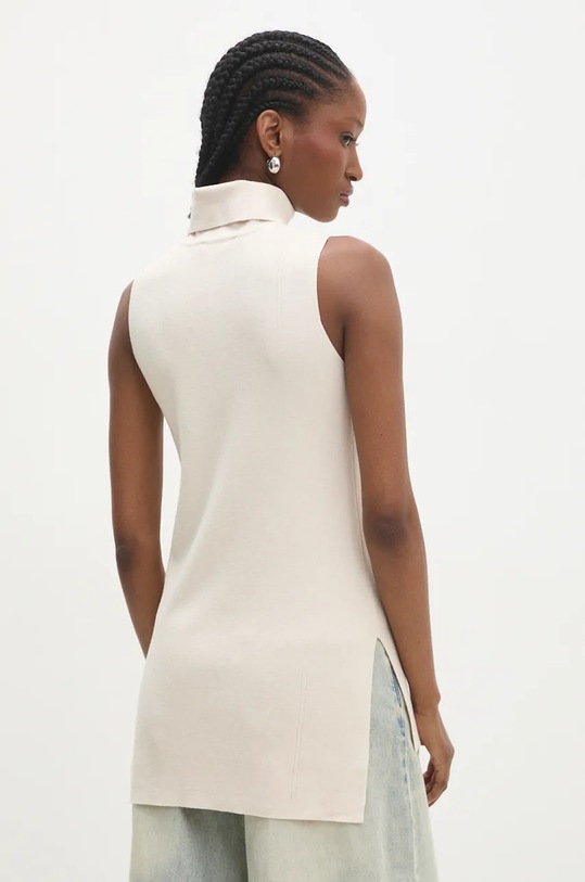 Oblečení Vesta Answear.LAB MG59432.hlk béžová