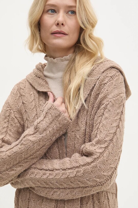 Одяг Джемпер Answear.LAB tt4349.z.tos бежевий