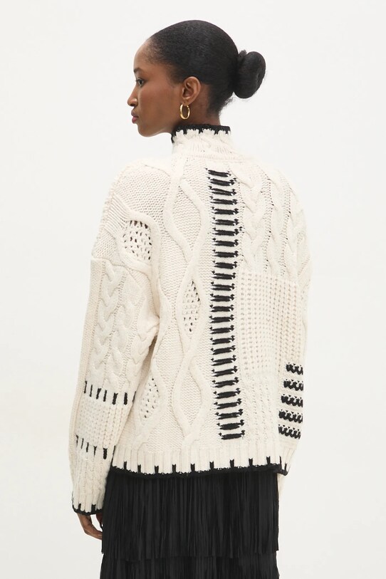 Oblečenie Sveter Answear.LAB 3943.tos béžová