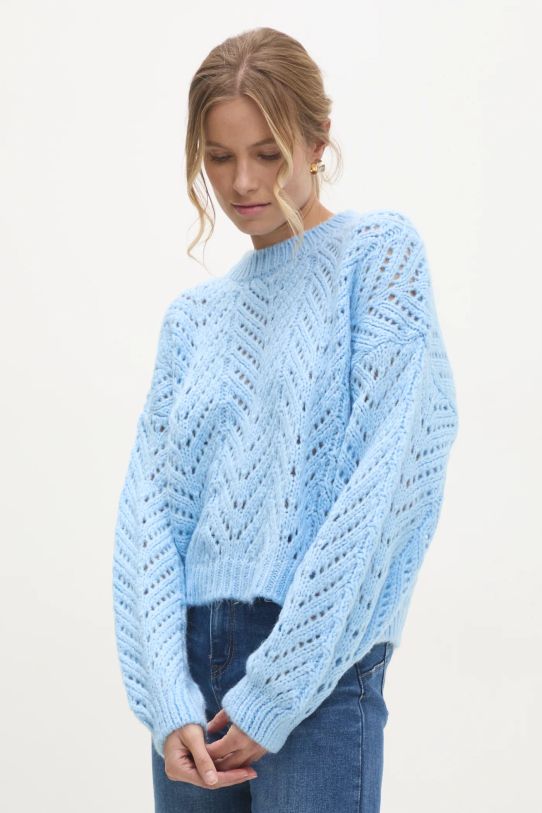 Answear Lab sweter pozostałe niebieski 3025.TLK