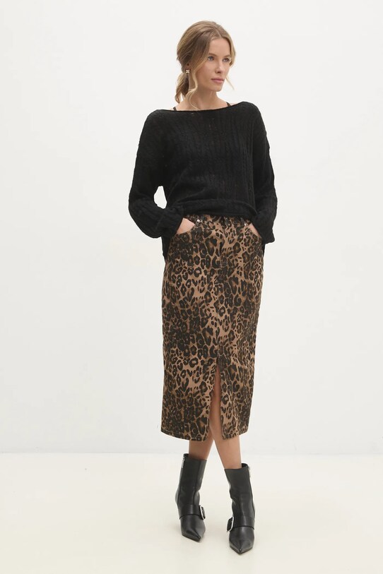 Answear.LAB sweter 8299.TLK czarny WZ24