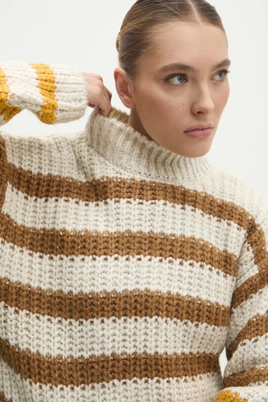 Светр Answear.LAB коричневий 3578.tos