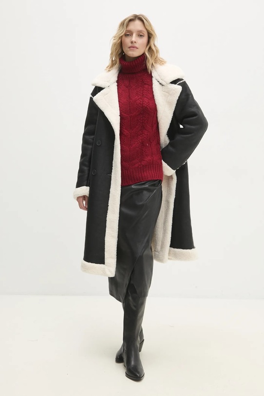 Svetr Answear.LAB 3570.tos burgundské WZ24