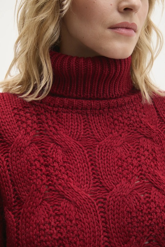 Svetr Answear.LAB 3570.tos burgundské