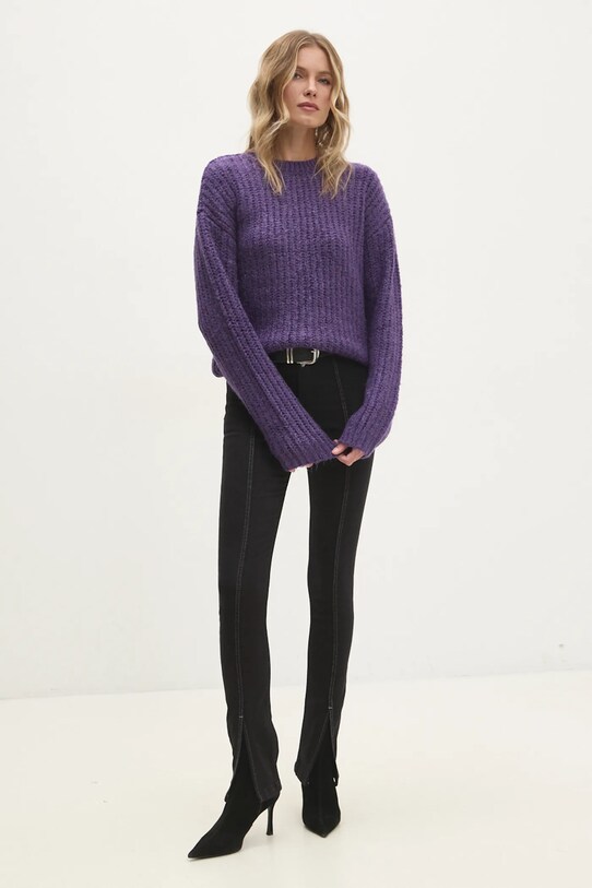 Свитер Answear.LAB 4687.tos фиолетовой WZ24