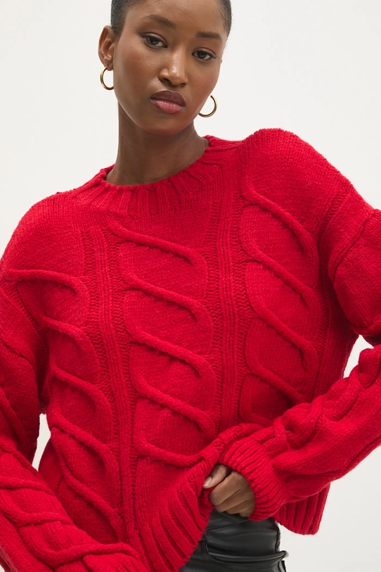 Answear Lab pulover grosime medie rosu 4569.tos