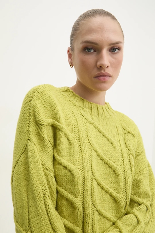 Svetr Answear.LAB kulatý zelená 4569.tos