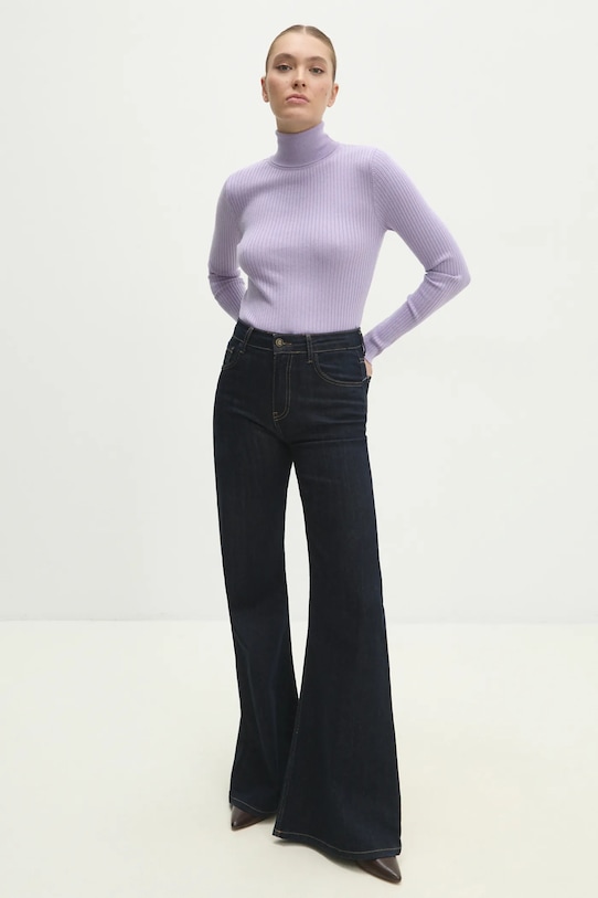 Answear Lab pulover 4424.tos violet WZ24