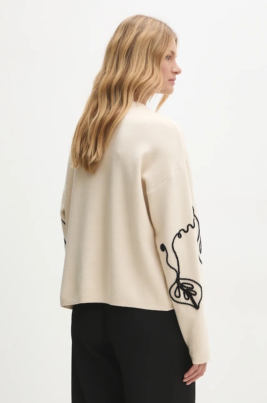 Answear Lab sweter beżowy p210.FLK