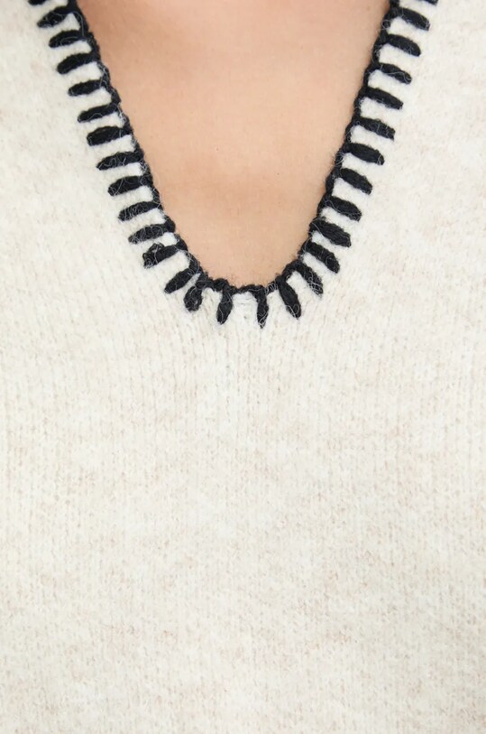 Answear Lab pulover de lana 231958.fos bej