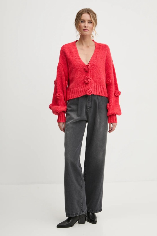 Answear Lab cardigan sng.31.tos rosu WW25