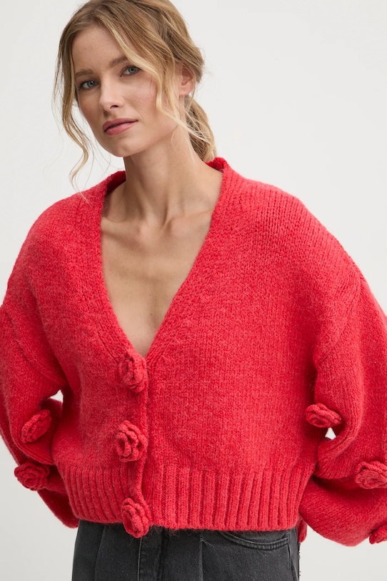 Answear Lab cardigan rosu sng.31.tos