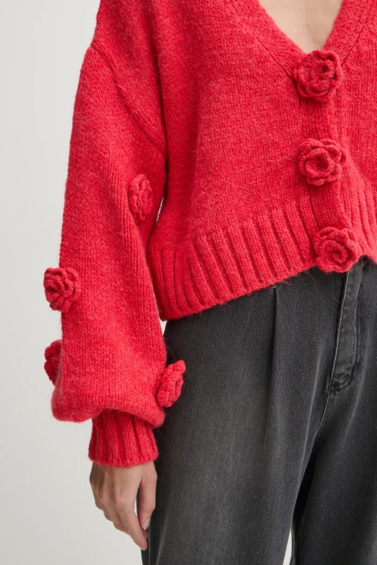 Answear Lab cardigan sng.31.tos rosu