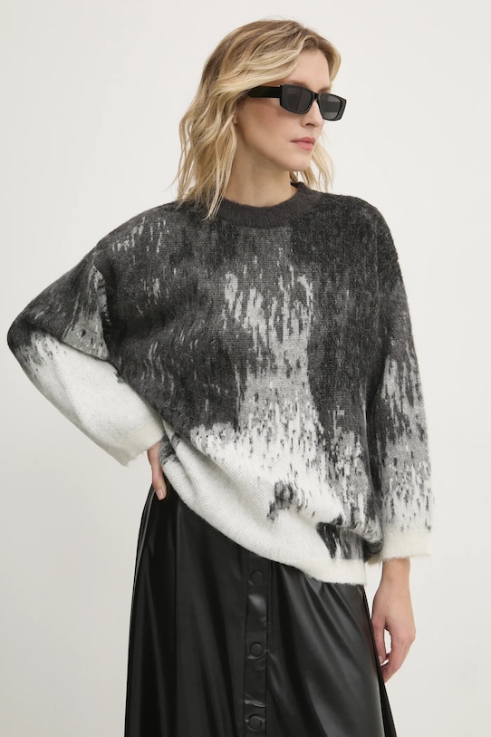 Свитер с шерстью Answear.LAB с добавлением шерсти серый sng.32.tos