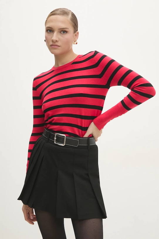 Pulover Answear.LAB okrugli crvena sng.35.tos