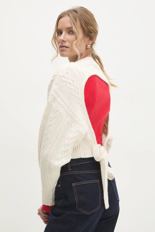 Answear.LAB sweter pozostałe biały sng.37.tos