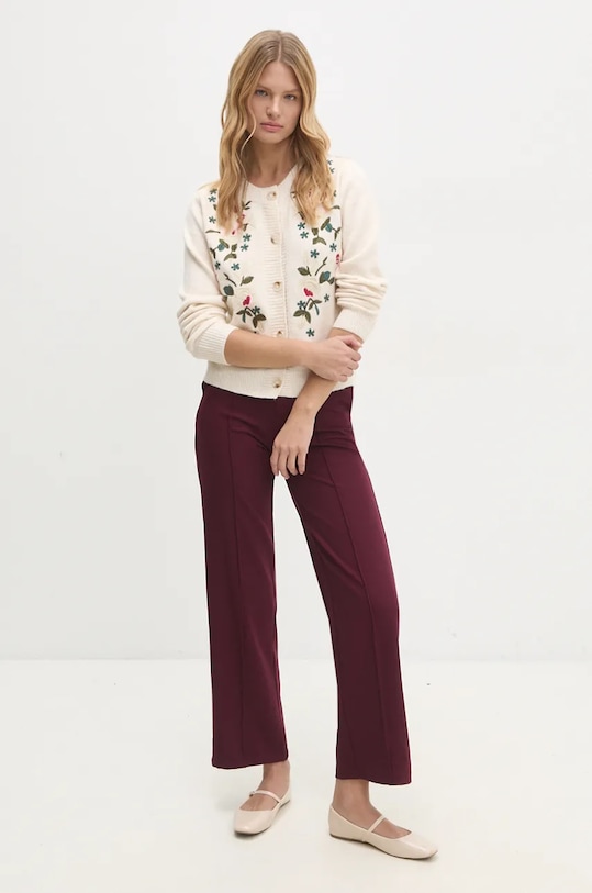 Svetr s vlnou Answear.LAB jp7326.fms béžová WZ24