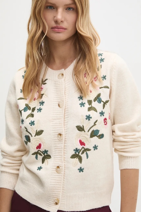 Svetr s vlnou Answear.LAB béžová jp7326.fms