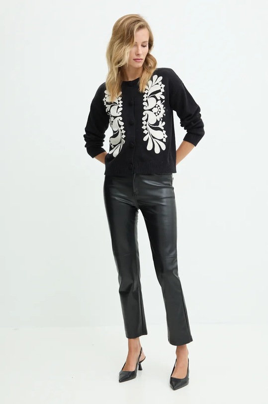 Answear Lab cardigan jp7192.fms negru WZ24