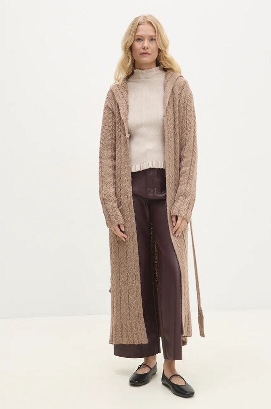 Свитер Answear.LAB ms3156.ILK бежевый WZ24