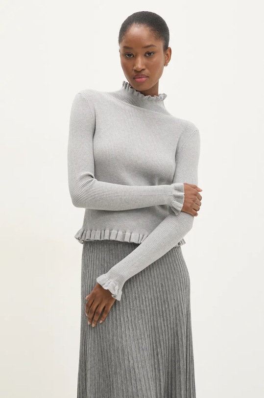 Svetr Answear.LAB směs šedá ms3156.ILK