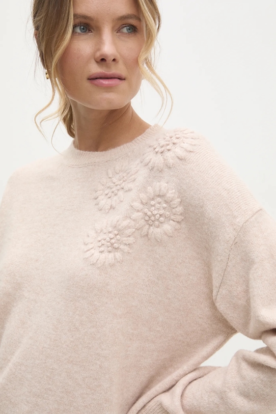 Пуловер Answear.LAB бежов g391.ilk