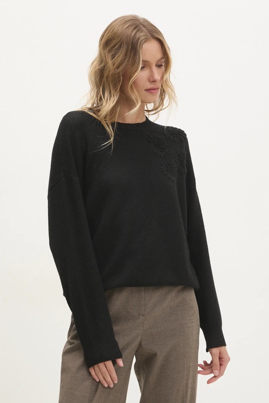 Answear.LAB sweter pozostałe czarny g391.ilk