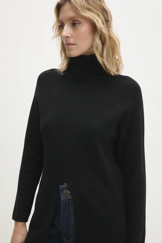 Answear.LAB sweter czarny ms276.ilk