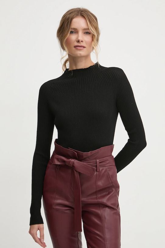 Answear.LAB sweter pozostałe czarny hl005.ios