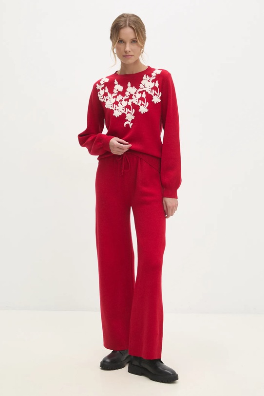 Odzież Answear.LAB sweter CH.1782.FKK czerwony