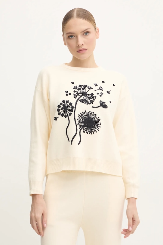 Пуловер Answear.LAB CH.1807.FKK бежов WZ24