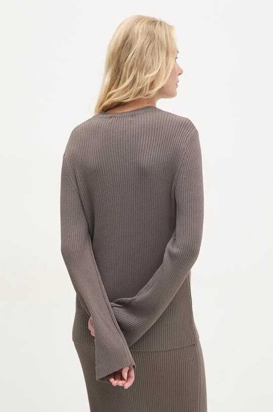 Îmbrăcăminte Answear Lab pulover 90439.sw.ilk maro