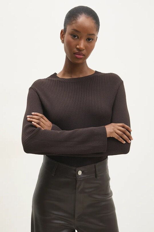 Свитер Answear.LAB коричневый 90439.sw.ilk