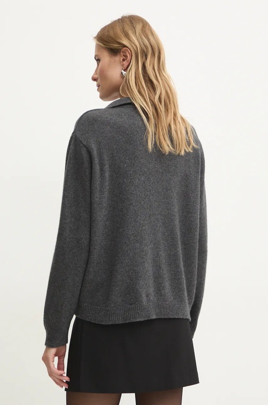 Odzież Answear.LAB sweter wełniany 891724.ILK szary