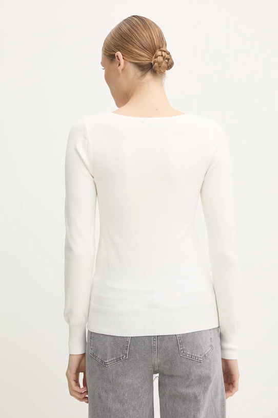 Odzież Answear.LAB sweter z domieszką kaszmiru ASF2620.flk biały