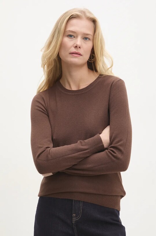 Svetr Answear.LAB kulatý hnědá lu1026.ILK