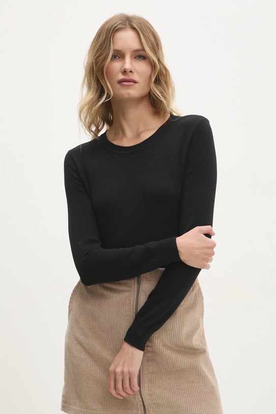 Answear Lab sweter pozostałe czarny lu1026.ILK