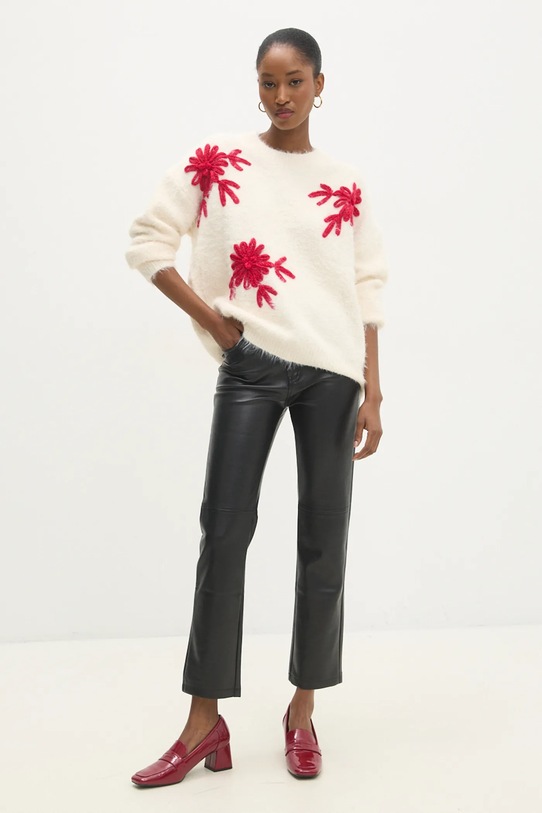 Πουλόβερ Answear.LAB 244.ilk κόκκινο WZ24