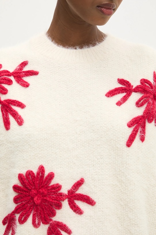 Πουλόβερ Answear.LAB 244.ilk κόκκινο