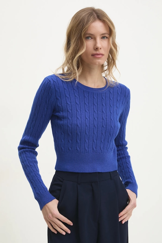 Answear Lab pulover albastru 8201627.hms