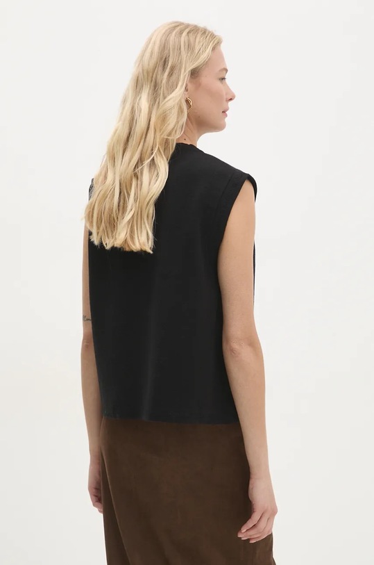 Oblečení Vesta s vlnou Answear.LAB YP1431.hos černá