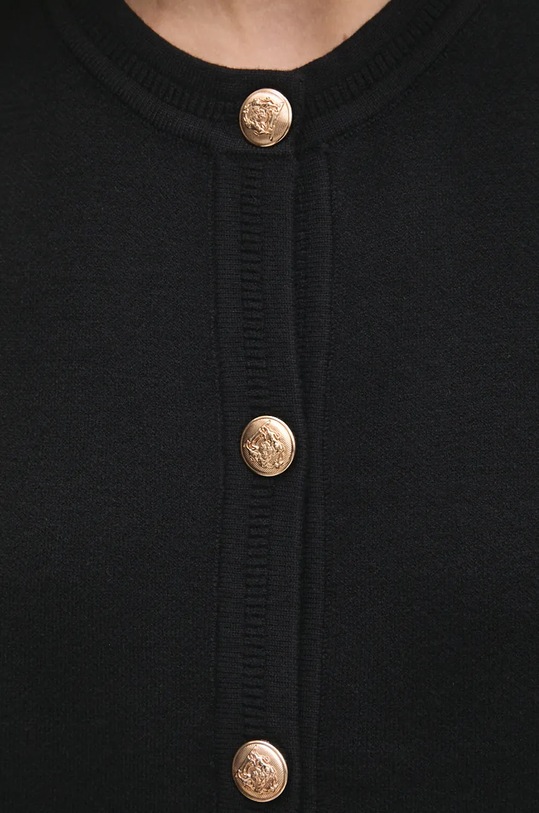 Vesta s vlnou Answear.LAB YP1431.hos černá