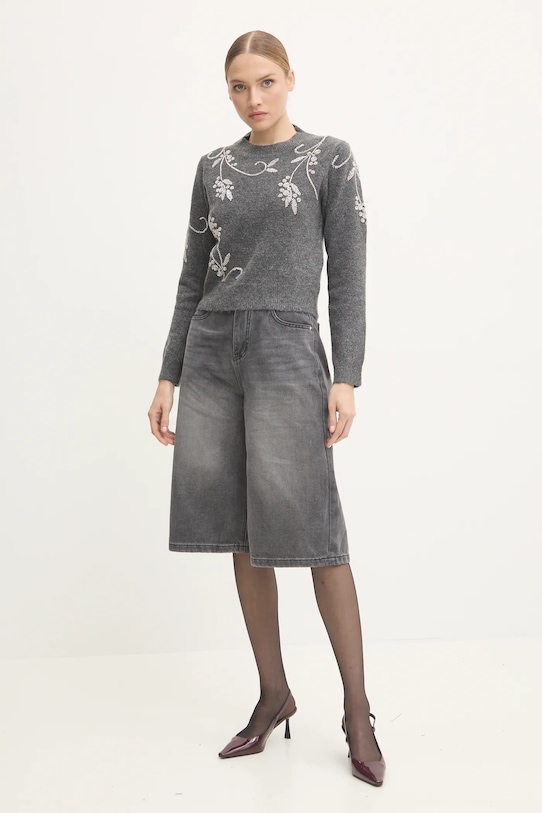 Answear Lab pulover D20071.hms gri WZ24