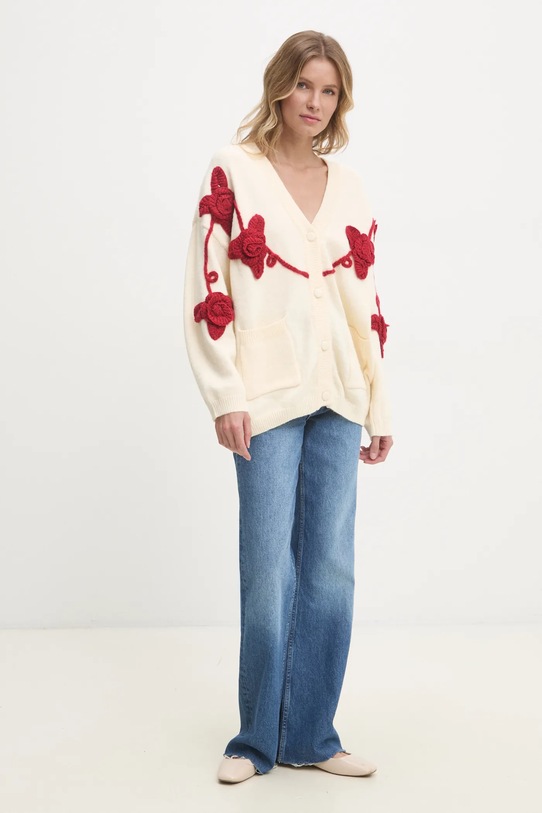 Answear Lab cardigan TOP235.ims bej WW25