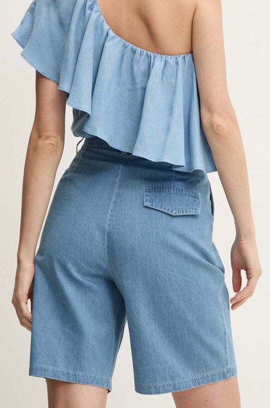 Îmbrăcăminte Answear Lab pantaloni scurti jeans 22820.2HWK albastru