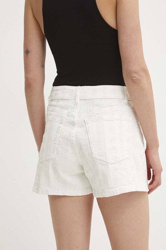 Îmbrăcăminte Answear Lab pantaloni scurti jeans S137N.HWK alb