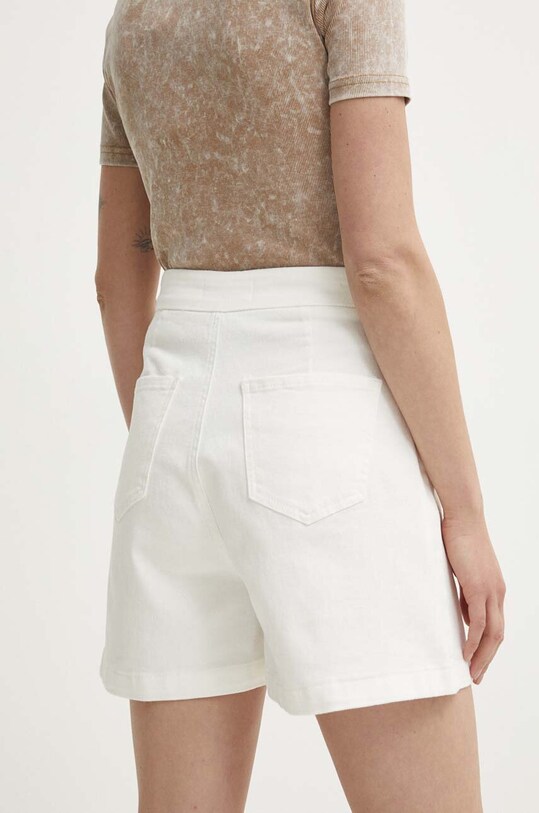 Îmbrăcăminte Answear Lab pantaloni scurti jeans S142.HWK alb