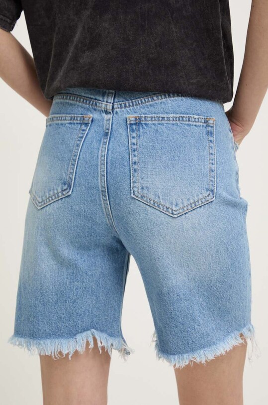 Îmbrăcăminte Answear Lab pantaloni scurti jeans 1300.IKK albastru