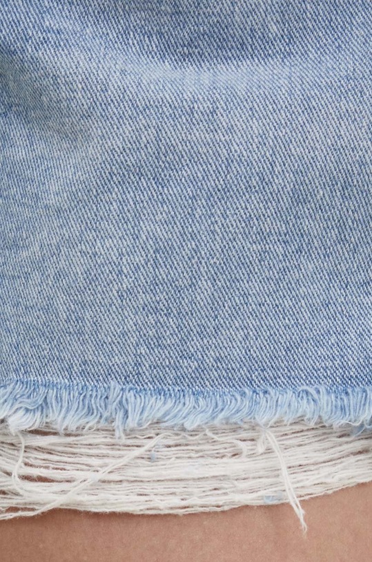 Answear Lab pantaloni scurti jeans albastru 9069.IKK